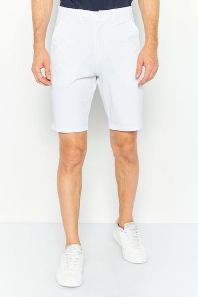 Lyle & Scott Men Regular Fit Brand Logo Chino Shorts, White