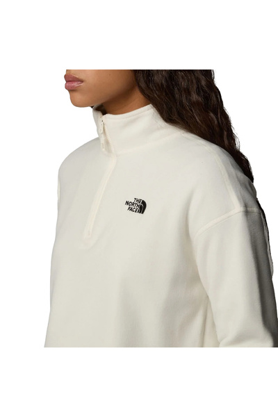 THE NORTH FACE Glacier 100 Cropped White γυναικείο παλτό εξωτερικού χώρου - NF0A855N4HP1