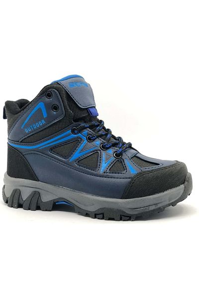 KCMN Ruffon 2301 Outdoor Rubber Αντιολισθητική Ορθοπεδική Σόλα Παιδικές Μπότες Navy Blue