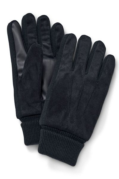 Tchibo Men Fleece Gloves, Black