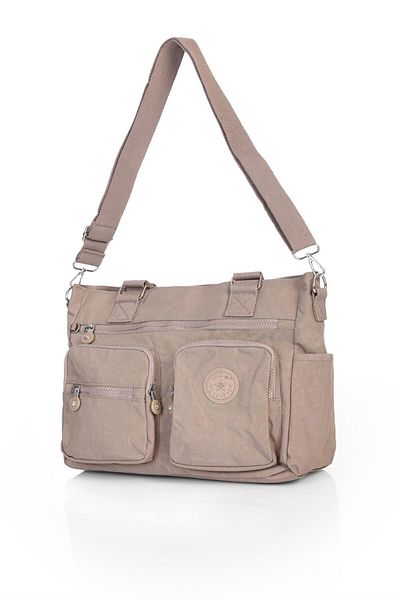 ÇÇS Ççs 16449 Crinkle Women's Multi-Eye Shoulder Bag