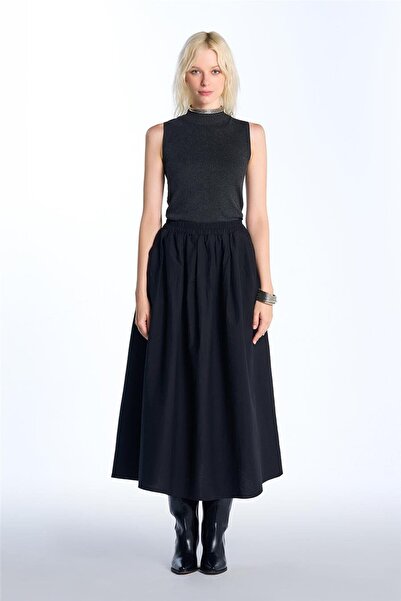 SHERIN Anthracite Basic Knitwear Sweater