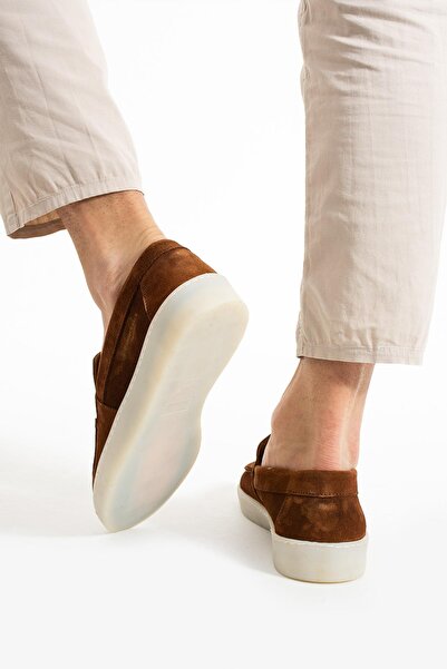 Hammer Jack Borika Genuine Leather Tan Suede Men's Shoes