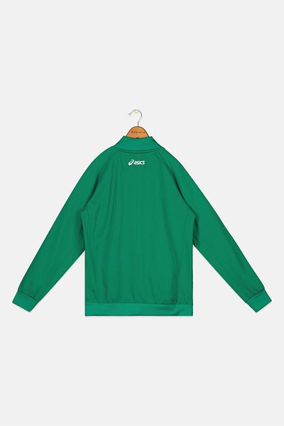 Asics Kids Boy Sportswear Fit Track Jacket, Green