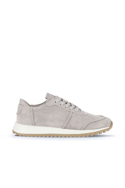Bueno Shoes Pantofi sport de damă din piele intoarsa bej - 16wa6061