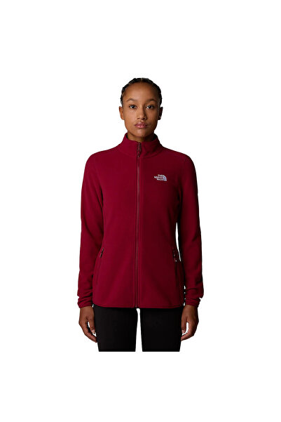 THE NORTH FACE W 100 Glacier Fz Kadın Bordo Outdoor Mont NF0A855O1IX1