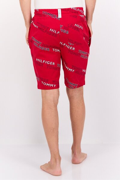Tommy Hilfiger Men Brand Logo Drawstring Pajama Bottom, Multicolor