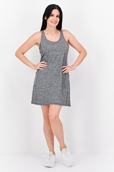 Calvin Klein Women Sportswear Fit Sleeveless Training Dress, Heather Grey