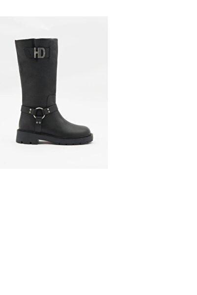 Harley Davidson Hakiki Deri Kadın Bot