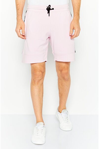 DKNY Sport شورت تدريب رياضي للرجال، وردي