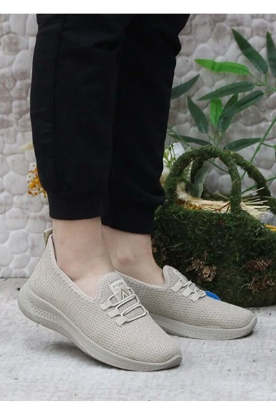 KCMN Pasomia 066 Unisex sportska pletena obuća balerina - BEŽ
