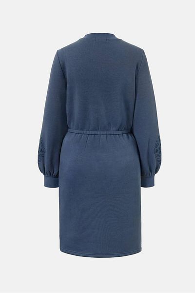Tchibo Maternity Plain Midi Sweat Dress, Powder Blue