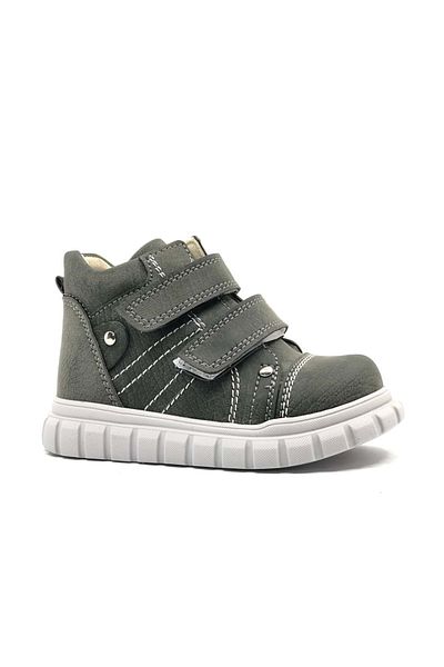 KOCAMANLAR Μπότες για αγόρια - Aydindas Double Velcro KHAKI