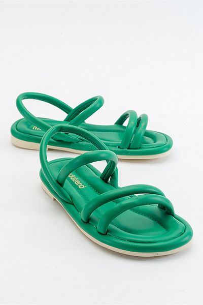 Ccway 2-Piece Women's Sandals Grass Green
