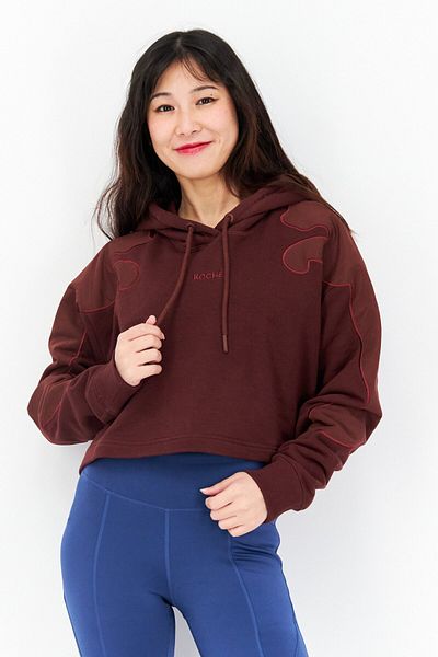 Puma Women Sportswear Fit Long Sleeve Outdoor Hoodies, Brown