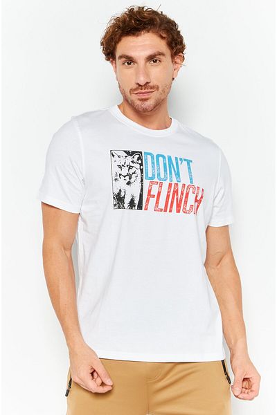 Puma Men Sportswear Fit Training T-shirt, White Combo