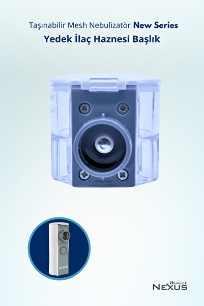 Direct NEXUS Nexus Taşınabilir Mesh Nebulizatör New Series Yedek Başlık