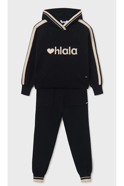 MAYORAL Tricotaj pentru fete, pulover cu glugă, pantaloni, set de 2 7513