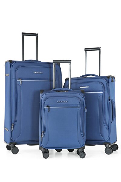 VERAGE GM21002W Kumaş 3 lü Valiz Seti