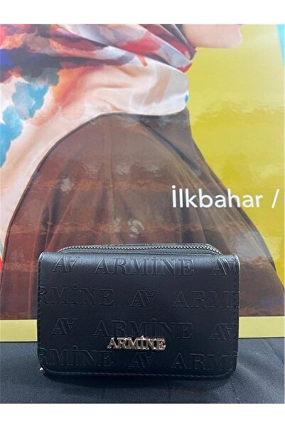 Armine محفظة سوداء مقطوعة بالليزر C11