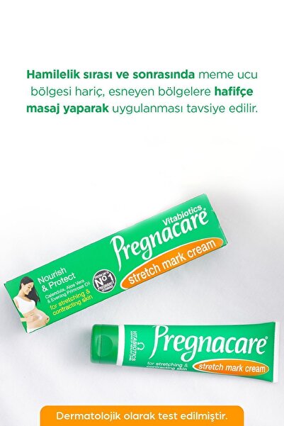 Genel Markalar PREGNACARE --Hamilelik Öncesi ve Sonrası Çatlak Önleyici Krem ...