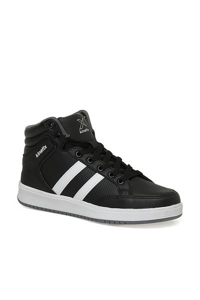 Kinetix 3W Kort Pu Hi 3Pr Men's Sneakers - Black White Gray 40/45