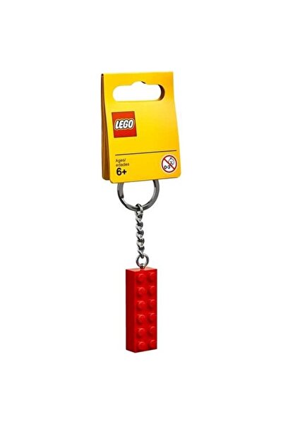 LEGO Brick 853960 2x6 Red Key Chain