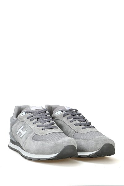 Hammer Jack Peru Hakiki Deri Gri Erkek Spor Ayakkabı