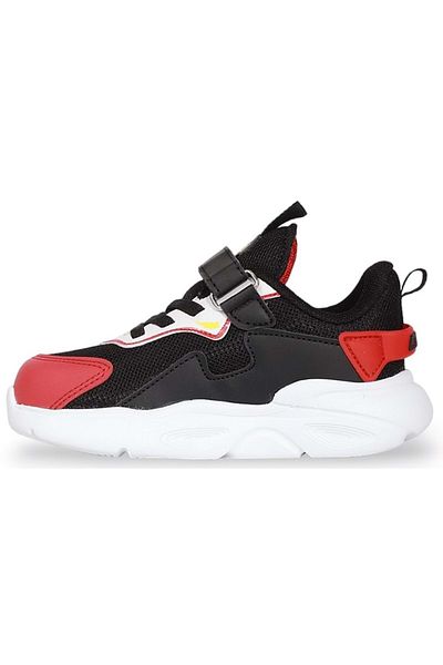 KOCAMANLAR Cool Ruby Red Orthopedic Lighted Children's Sports Shoes