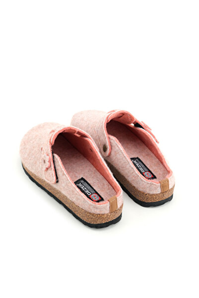 GEZER Γυναικεία χειμερινή σόλα από φελλό Μονό Velcro Ρυθμιζόμενη τσόχα Home Garden Παντόφλες