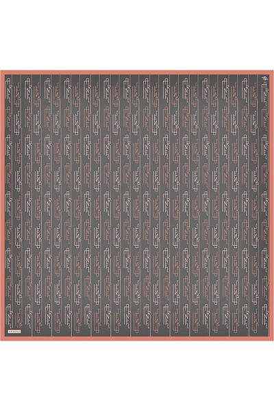 Armine Silk Scarf 2024 Summer - 9142-50 Twill