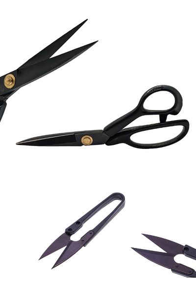 NGV Original Fabric Jeans Leather Cut Professional Tailor Scissors (20cm) and Rope Cutter Snap Scissors