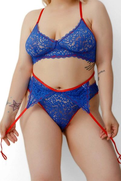 Qvien Secret Νυχτικό Wendy Sexy Black Tulle Plus Size Fancy Ελκυστικό νυχτικό Wendy 15500