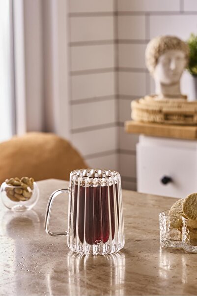 Perotti Stripe Long 280ml Çift Cidarlı Kupa