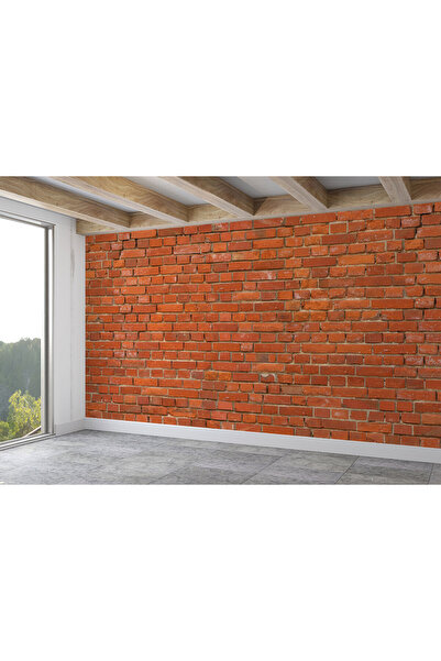 Lasirius Taş Tuğla Desenli Duvar Kağıdı