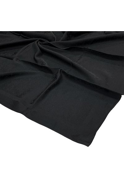 Pierre Cardin Μαύρο βαμβακερό κασκόλ - 1030400-911