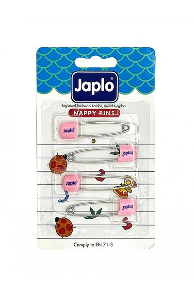 Japlo Doremodam Safety Safety Baby Needle Set of 4 - Pink
