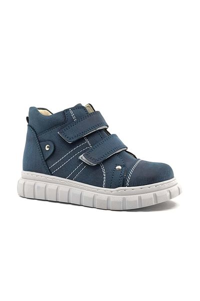 Kids Club Shoes Aydindas Double Velcro Boy's Boots Navy Blue