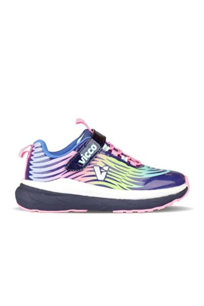 Vicco 346.F24Y.111 Maggie Children's Filet Lighted Phylon Sports Shoes