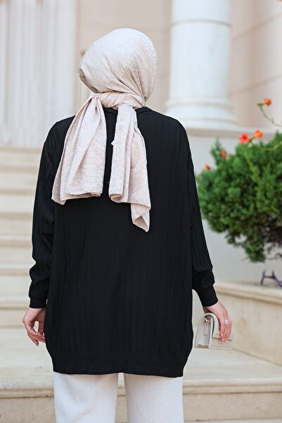 LOCCO Black Crew Neck Tunic