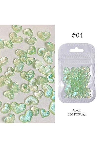 tırnakmania Tırnak Süsleme Nail Art CHARM Kalp (56263-4)