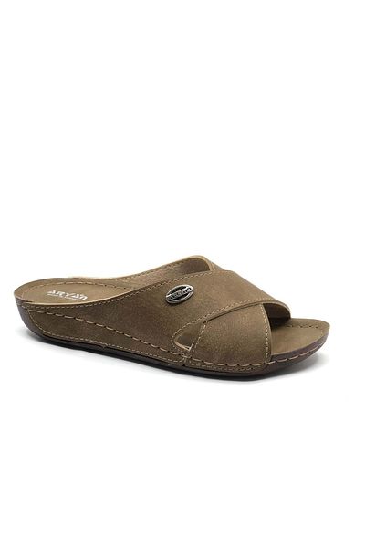 Kids Club Shoes Aryan 08-086 Γυναικείες Ορθοπεδικές Παντόφλες MINK