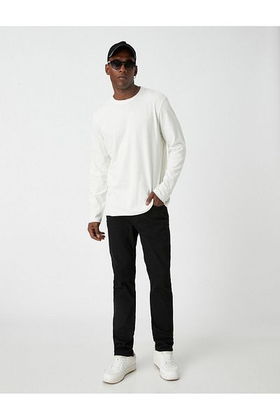 Koton Crew Neck Long Sleeve T-Shirt