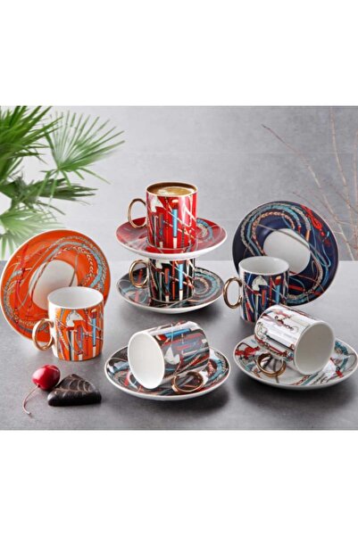 GÖNÜL porselen kahve fincan takımı