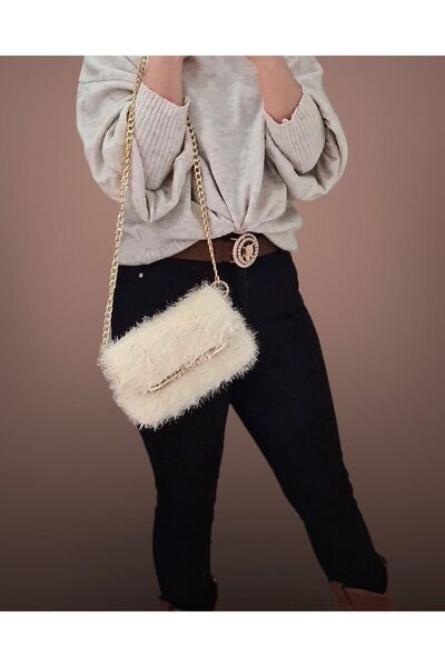 Zuviel Deco Handmade El Yapımı Peluş Çanta