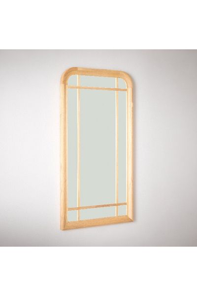 Home Box Inez Solid Wood Frame Window Mirror - 70x130 cm