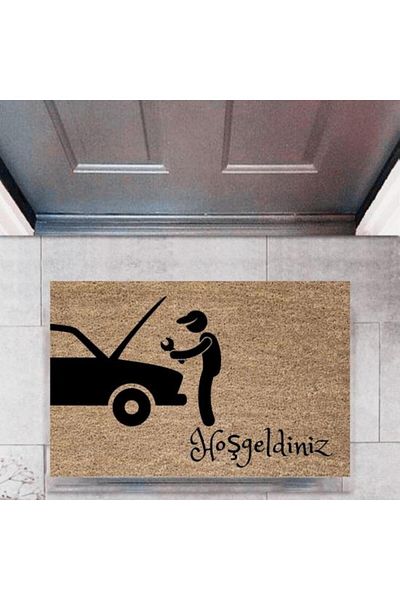 Lasirius Door Front Mat Decorative Digital Printing Cars