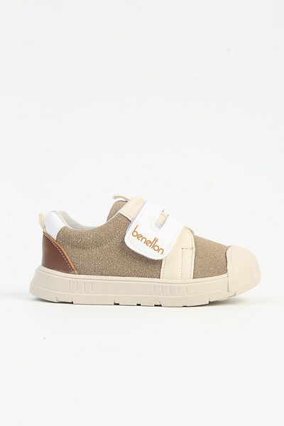 Benetton ®   Beige Kids Sneakers Bn-31820