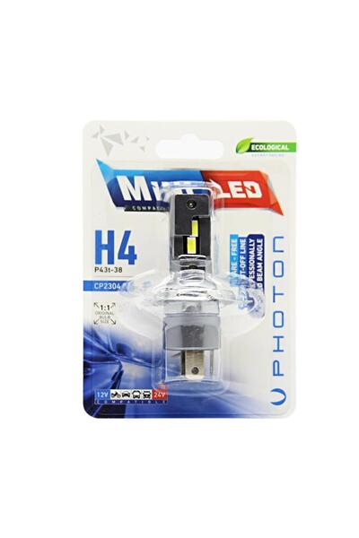 Photon Mini H4 16000 Lumens 12-24v Compact Led