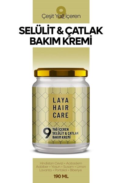 laya hair care Çatlak Kremi (BİBERİYE,HİNDİSTAN CEVİZİ,BADEM,ACI BİBER,YOSUN,...